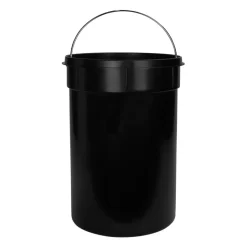 QUVIO Prullenbak retro - 12 L - Metaal - Groen Clearance