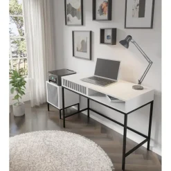 Homlando Ravenna Kaptafel - Zwart - Metaal Hot