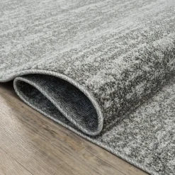 Muratap Relax Oslo - Laagpolig Effen Vloerkleed - Grijs - 250x250 CM Vierkant Best