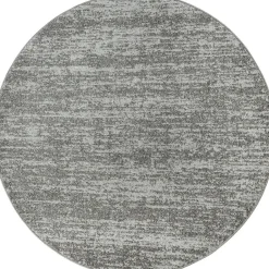 Muratap Relax Oslo - Laagpolig Effen Vloerkleed - Grijs - 150 CM ROND Hot