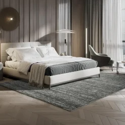 Muratap Relax Oslo - Laagpolig Effen Vloerkleed - Grijs - 200x290 CM New