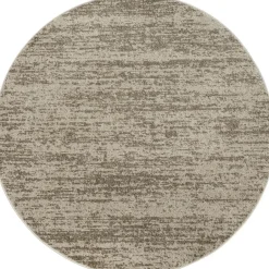 Muratap Relax Oslo - Laagpolig Effen Vloerkleed - Beige - 240 CM ROND New