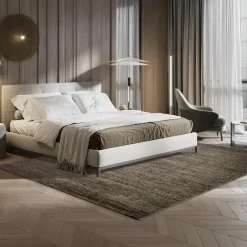 Muratap Relax Oslo - Laagpolig Effen Vloerkleed - Bruin - 140x200 CM Hot