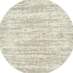 Muratap Relax Oslo - Laagpolig Effen Vloerkleed - Creme - 200 CM ROND Hot