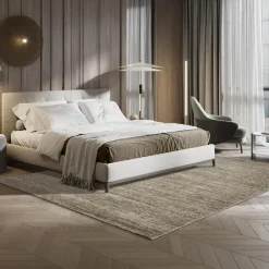 Muratap Relax Oslo - Laagpolig Effen Vloerkleed - Beige - 300x400 CM Best