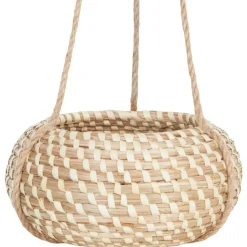 Beliani REMORA - Bloempot binnenbak - Natuurlijk - Zeewier New