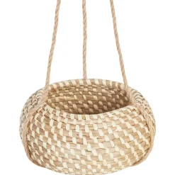 Beliani REMORA - Bloempot binnenbak - Natuurlijk - Zeewier New