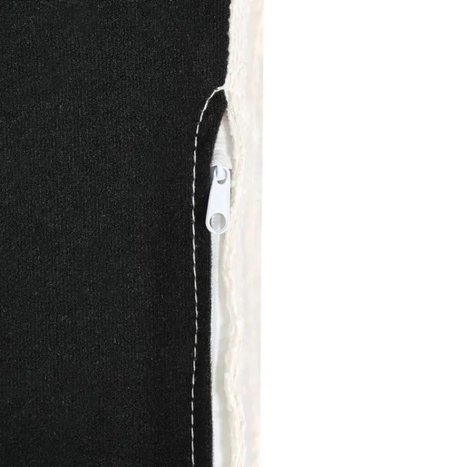 Leen Bakker RENDERS - Ottomaan - Gebroken wit - Bouclé Clearance