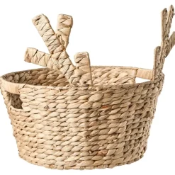 Leen Bakker RENNE - Kerstmand - Naturel - Waterhyacint Discount