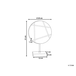 Beliani RETHIMNO - Decoratie figuur - Wit - Marmer