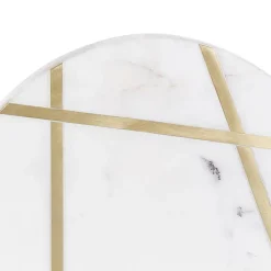 Beliani RETHIMNO - Decoratie figuur - Wit - Marmer