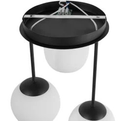 Leen Bakker RIANA - Plafondlamp 3 lichten - Zwart - IJzer Best