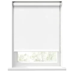Leen Bakker Rolgordijn Latina verduisterend - wit (10043) Hot