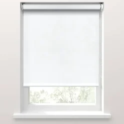 Leen Bakker Rolgordijn Montana transparant - sneeuwwit (10001) Sale