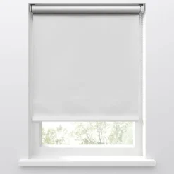 Leen Bakker Rolgordijn verduisterend sneeuwwit - 150x160 cm Clearance