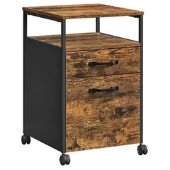 Vasagle Rolkast met wieltjes, 2 laden, 50kg New