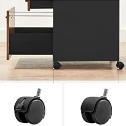 Vasagle Rolkast met wieltjes, 2 laden, 50kg New