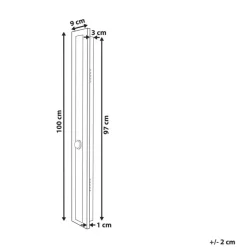 Beliani ROSALIE - Wandlamp - Goud - 100 cm - Staal Discount