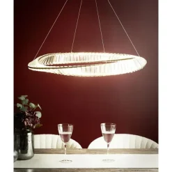 Beliani ROSENDE - Kroonluchter - Goud - Ijzer Hot