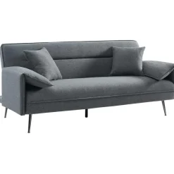 Rousseau Grijs Sivas Slaapbank - Eucalyptus Frame - H-H 95 x B-L 199 x D-P 89 cm Discount