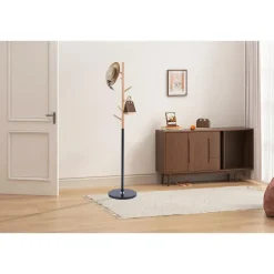 Rousseau Staande kapstok Viola - Ø37 x 172 cm - Beukenhout / Metaal