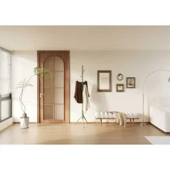 Rousseau Staande kapstok Kassie - Ø48 x 174 cm - Groen / Metaal Best