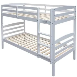 Rousseau Stapelbed Roy 90x200 - splitsbaar - wit grenen Hot