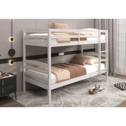 Rousseau Stapelbed Roy 90x200 - splitsbaar - wit grenen Hot