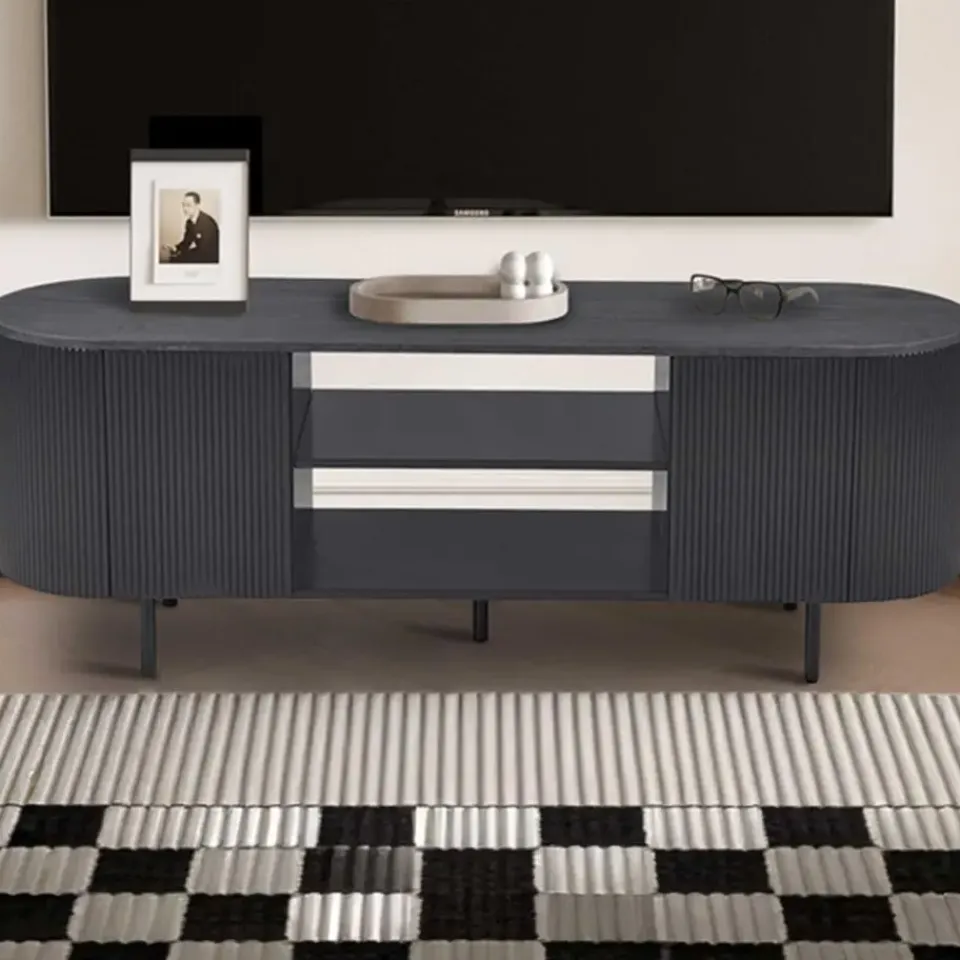 Rousseau tv-meubel Lagos - 160 x 45 x 58 cm - Donkerbruin Online