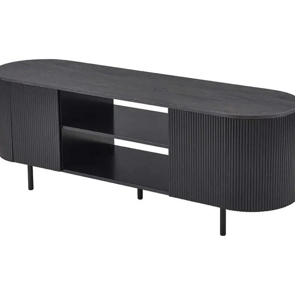 Rousseau tv-meubel Lagos - 160 x 45 x 58 cm - Donkerbruin Online