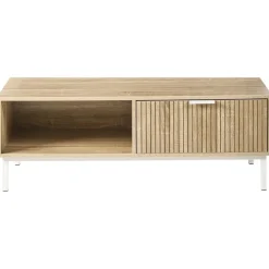 Leen Bakker ROYALLA - Salontafel - Lichtbruin - MDF Discount
