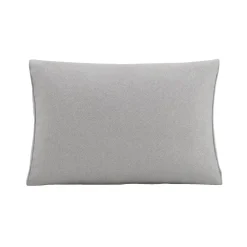 Leen Bakker Rugkussen Orleáns - lichtgrijs - 60x43x12 cm Outlet