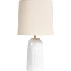 Leen Bakker SALIENTE - Tafellamp - Gebroken wit - Keramiek