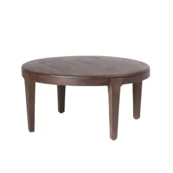 Giga Meubel Salontafel Set van 2 - Acaciahout - Rond - Tafel Mio Best