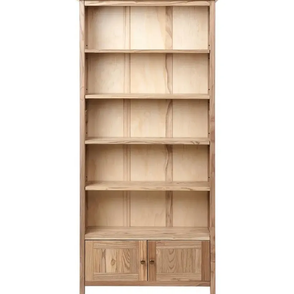 Leen Bakker SALTON - Boekenkast - Lichte houtkleur - Sassafras Outlet