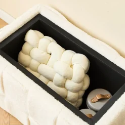 Nordlys Scandinavische Designbank met Opbergruimte New