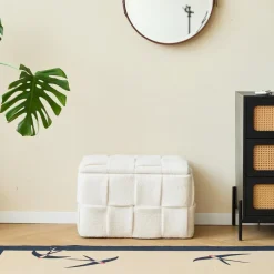 Nordlys Scandinavische Designbank met Opbergruimte New