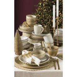 Leen Bakker Schaaltje Camille - beige - stoneware - Ø11,5 cm Online