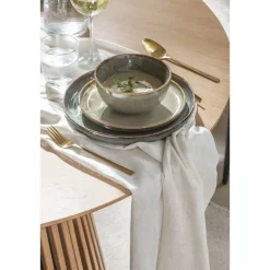 Leen Bakker Schaaltje Emma - groen - stoneware - Ø15 cm Sale