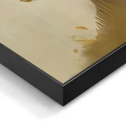 Reinders Schilderij Frida in oker - 90 x 60cm - Goudkleurig Best