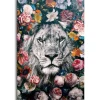 Reinders Schilderij Jungle leeuw - 90 x 60cm - Bont Hot