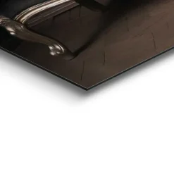 Reinders Schilderij Luipaard Chique - 60 x 90cm - Zwart