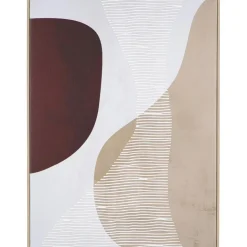 Leen Bakker Schilderij Noah rood MDF - 60x45 cm Outlet