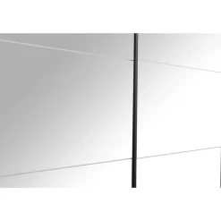 Leen Bakker Schuifdeurkast Bergamo met spiegeldeuren - antraciet - 221x178,5x66,6 cm Outlet