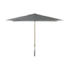 4-Seasons Outdoor Azzurro stokparasol 200 x 300 cm - Woodlook/charcoal Outlet