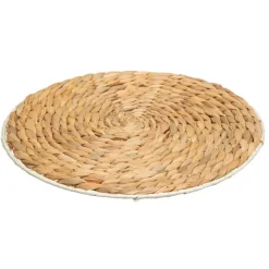 Secret de Gourmet Placemat - zeegras naturel - rond - 35 cm Outlet