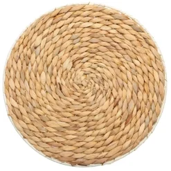 Secret de Gourmet Placemat - zeegras naturel - rond - 35 cm Outlet