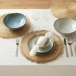 Secret de Gourmet Placemat - raffia naturel - rond - 38 cm Online