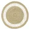 Secret de Gourmet Placemat - zeegras naturel - rond - 38 cm Online