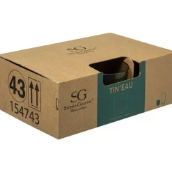 Secret de Gourmet waterglazen/sapglazen - 6x stuks - 310 ml Outlet